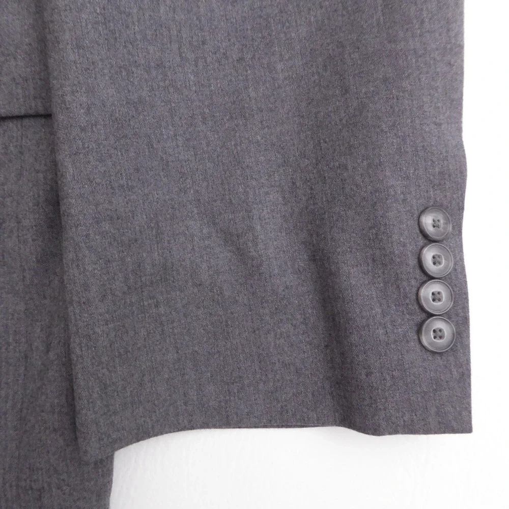 Jos A Bank Mens Sport Coat Gray 1905 Tailored Fit 100% Wool Big & Tall 52L